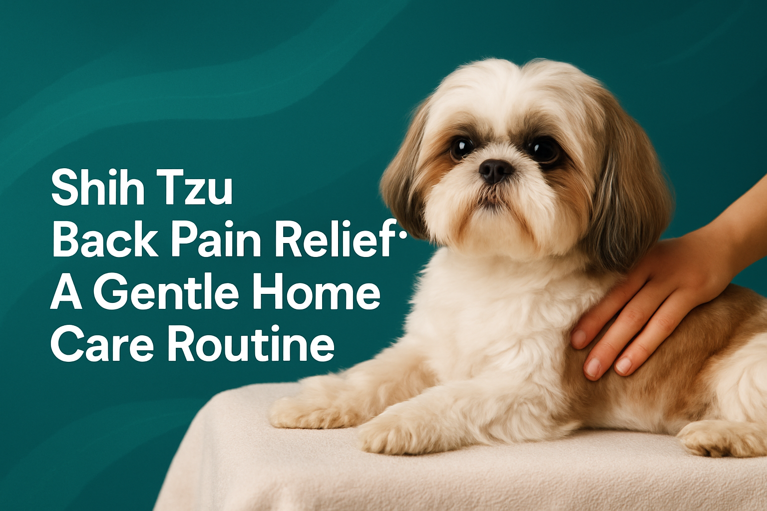 Shih Tzu Back Pain Relief: A Gentle Home Care Routine - Long Coat Care Routine For Show Shih Tzus
