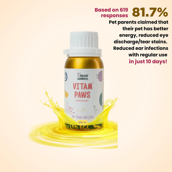 VITAM PAWS® - Daily Multivitamin for Dogs & Cats