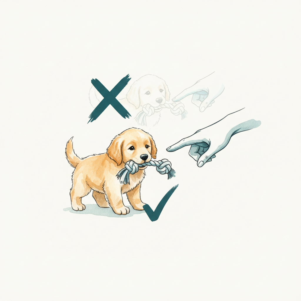 Image showcasing How to Train a Puppy to Stop Biting