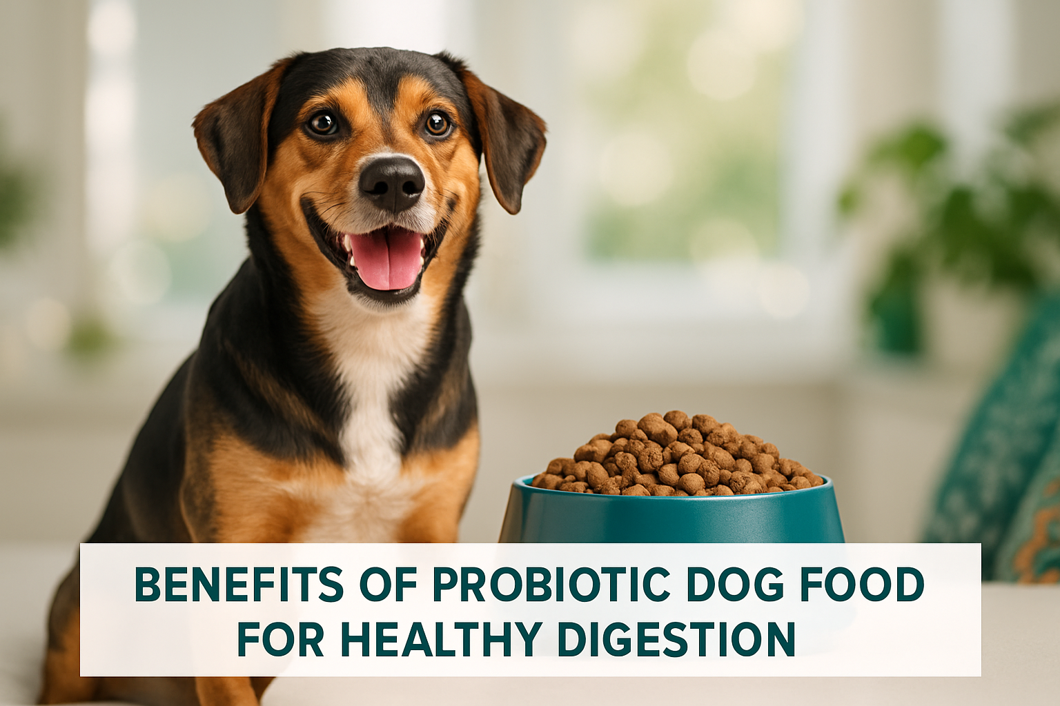 Benefits of Probiotic Dog Food for Healthy Digestion