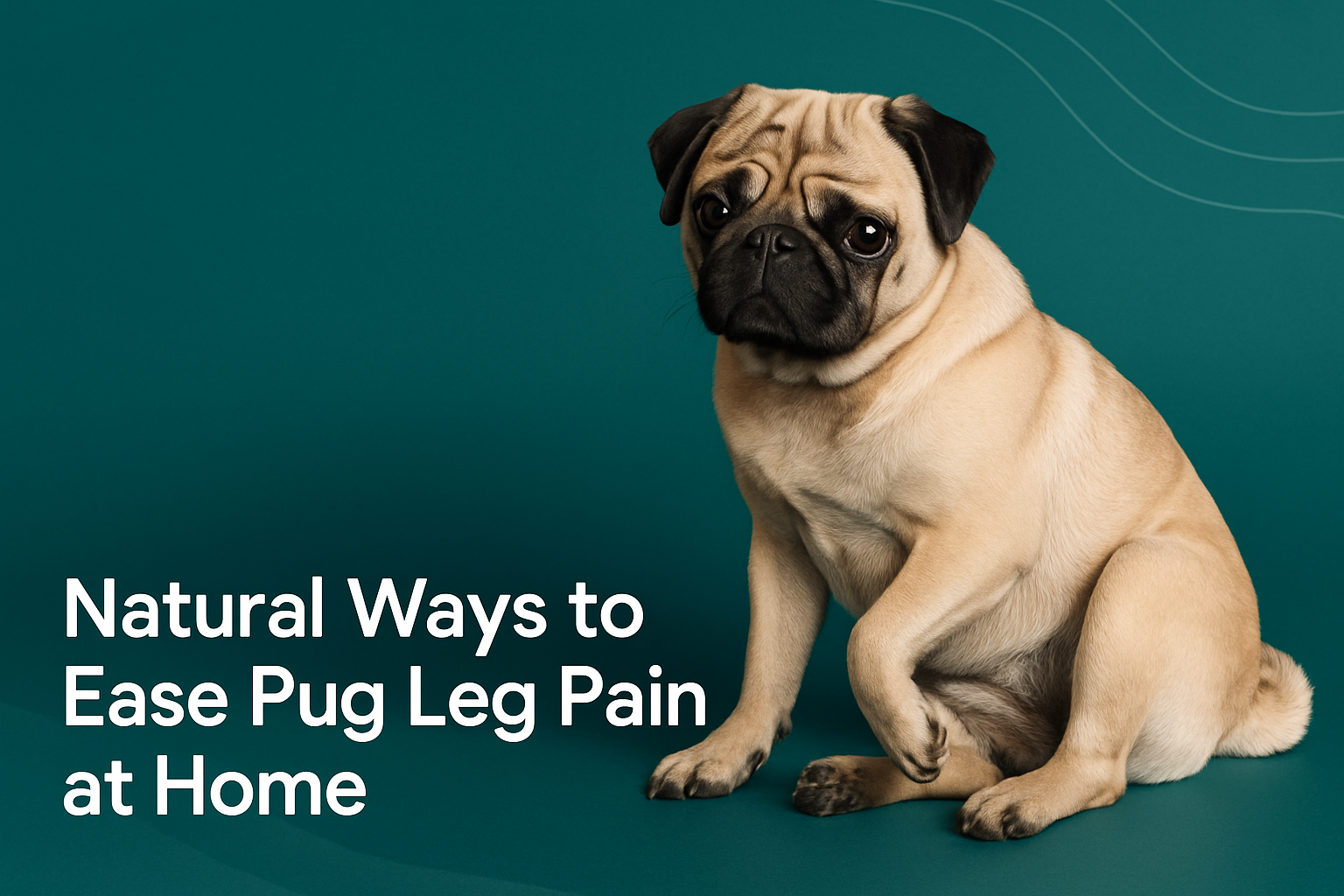 Natural Ways to Ease Pug Leg Pain at Home