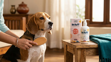 Collagen for dogs allergies with NO RUFF skin and coat supplement - Unleash Wellness
