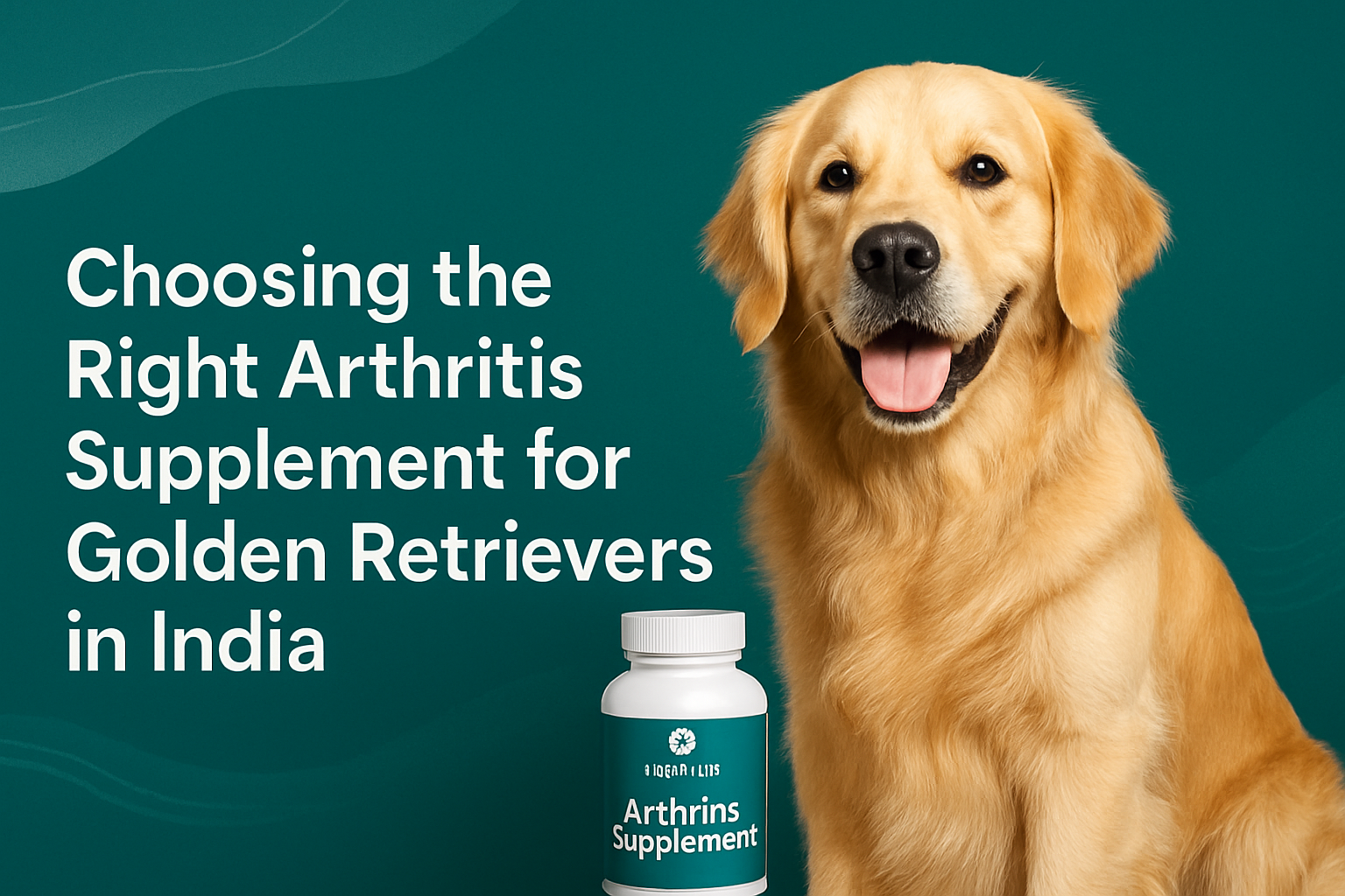 View of Best Golden Retriever Arthritis Supplements in India 2025