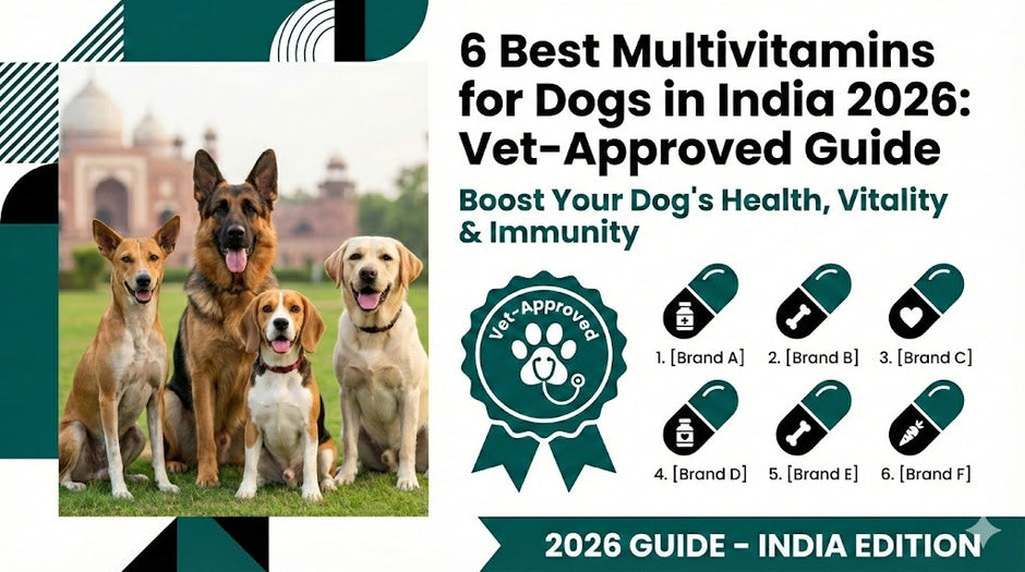 6 Best Multivitamins for Dogs India 2026 | Vet-Approved for