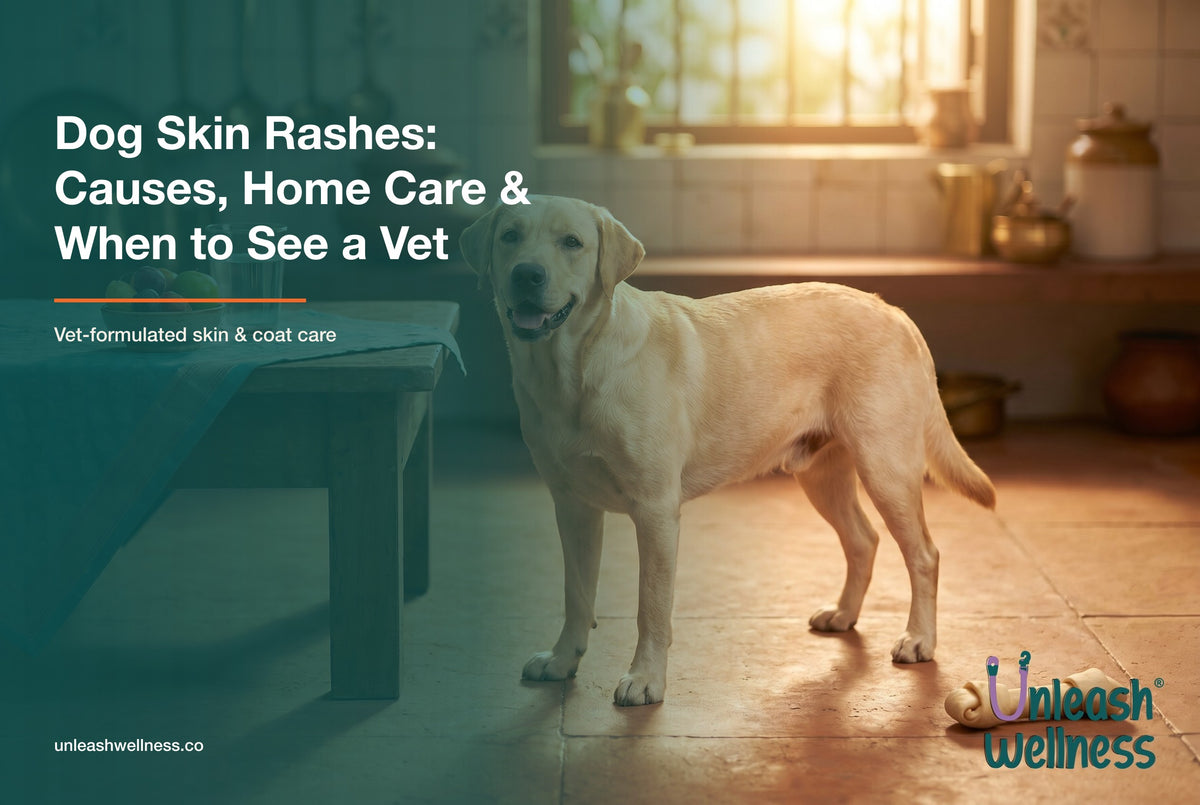 Dog Skin Rashes: Causes, Home Care & When to See a Vet