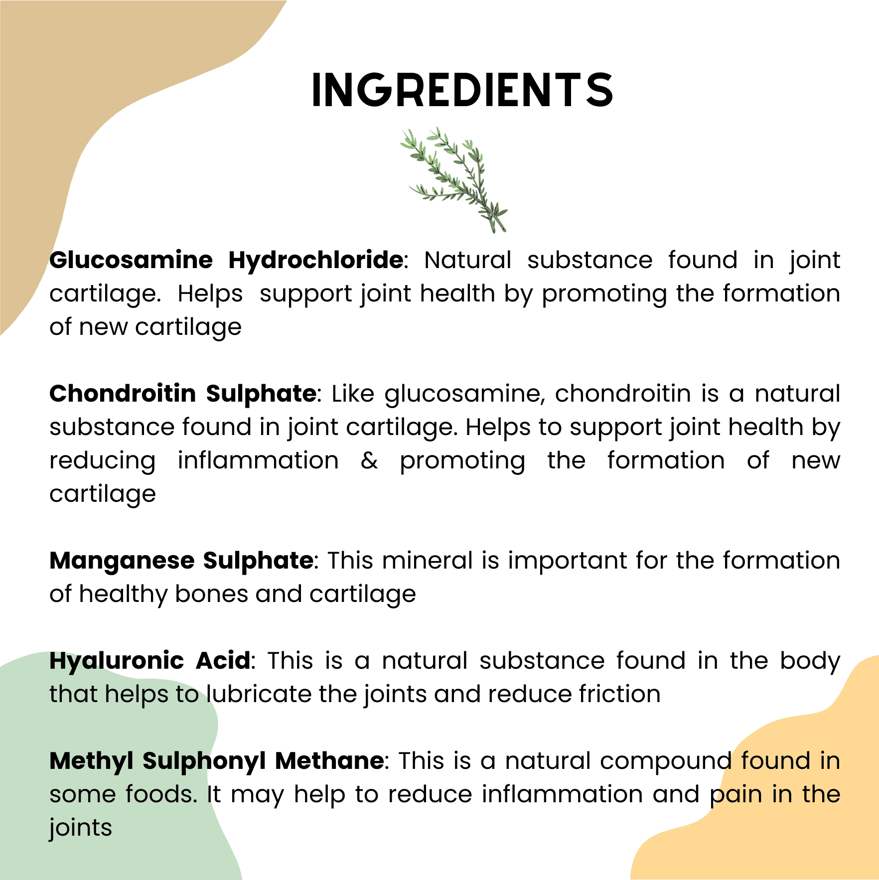 JOUNCE® - Hip and Joint Supplement - Unleash Wellness