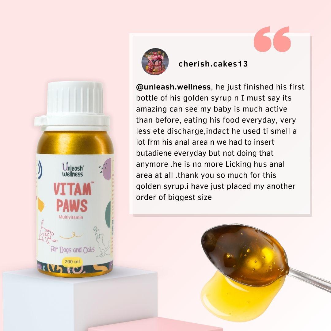 VITAM PAWS® Daily Multivitamin for Dogs Cats