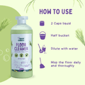 Natural Floor Cleaner - Lemongrass - Unleash Wellness