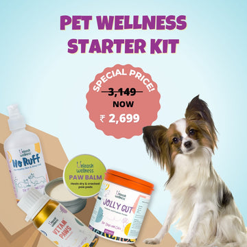 The Ultimate Pet Wellness Starter Pack (For Gut, Coat, Immunity and Paws)