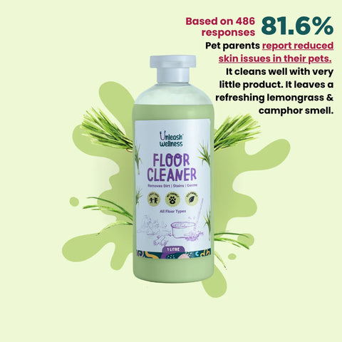 Non-toxic floor cleaner safe for paws and curious tongues